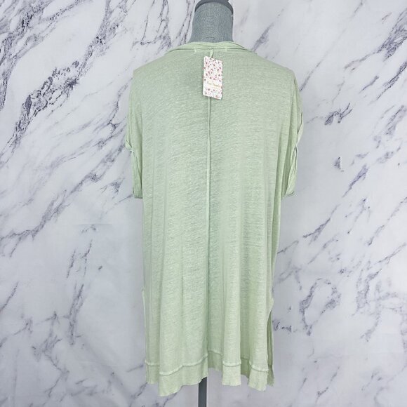 Free People | We The Free | Under the Sun Tee Shirt | Sz S - Picture 3 of 11